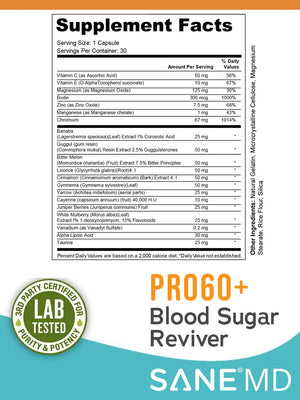 blood sugar reviver facts