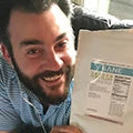 Man with sane product