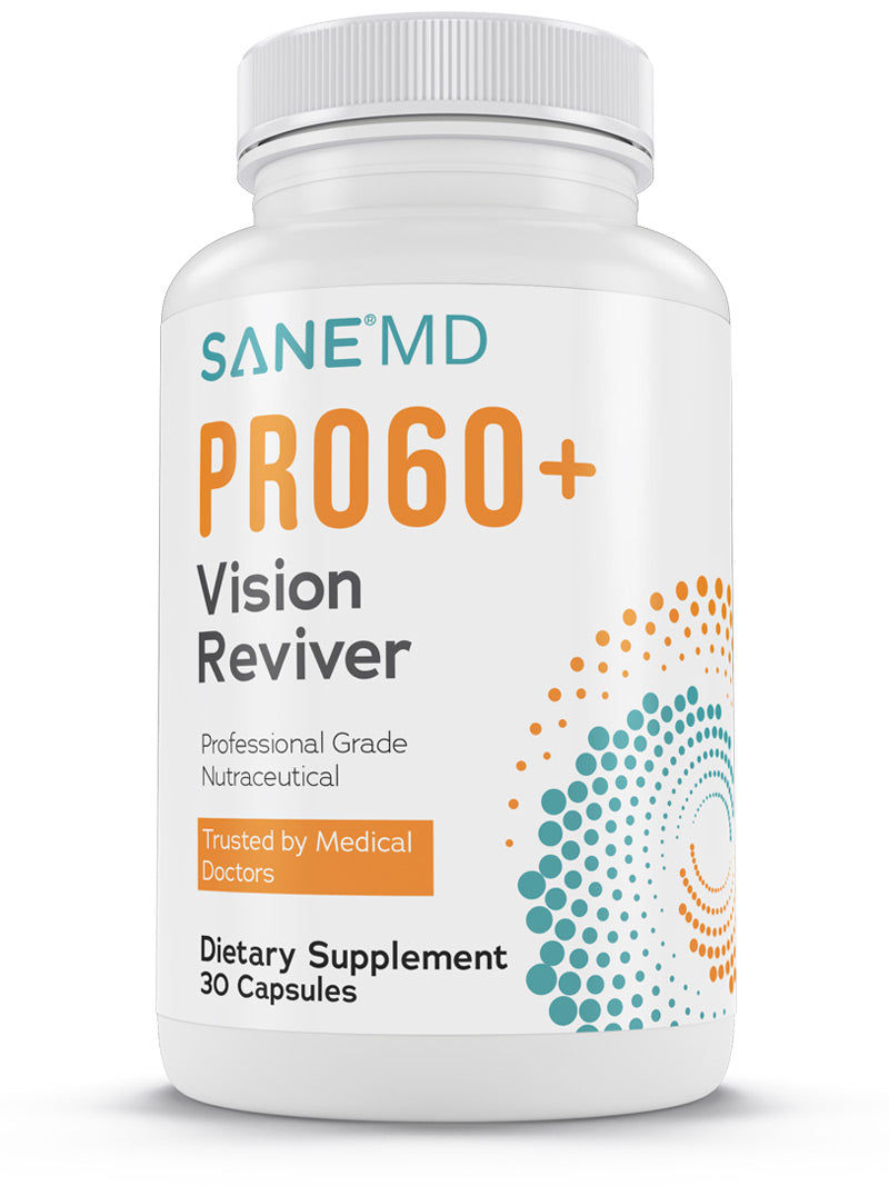 Pro60+ Vision Reviver™ | SANE MD | Vision Support Supplement - SANE:MD