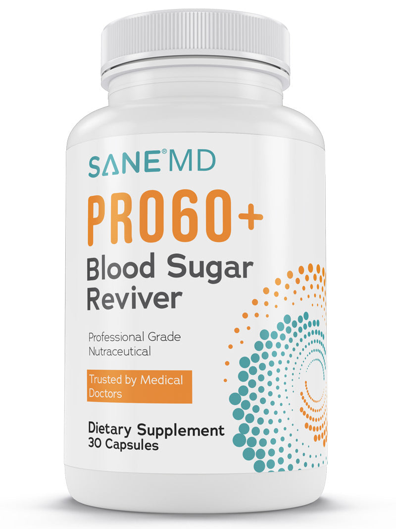 PRO60 Blood Sugar Reviver supplement bottle