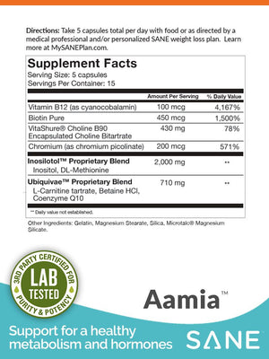 Aamia Ingredients